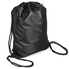 Рюкзак для бассейна, плавания, спорта, мешок для обуви с карманом универсальный 330х440 мм (оксфорд 210, чёрный), Tplus