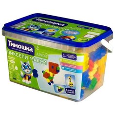 Конструктор "Пиксели макси", 120 деталей Тимошка