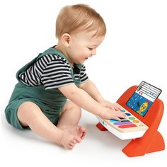 Серия Волшебное прикосновение - Музыкальная игрушка для малышей "Пианино", 7 клавиш, сенсорное, красное Hape