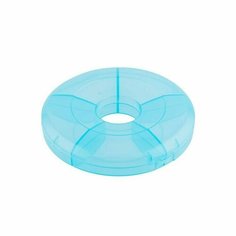 Контейнер пластиковый, цвет: голубой, прозрачный, Gamma 12x12x3 см