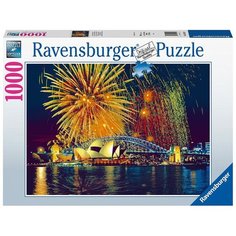 Ravensburger. Пазл карт. 1000 "Фейерверк Сидней Австралия"