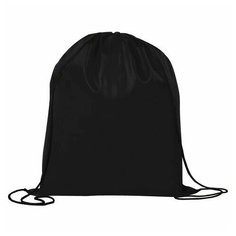 Мешок для обуви пифагор, 1 отделение, 40х32 см, черный, 271618