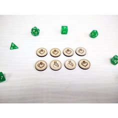 Токены для ДнД Зелья, DnD, Pathfinder, НРИ Жетоны для настольных игр Без бренда