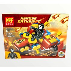 Конструктор Герои с Фигуркой: Железный Человек, Трансформеры, Heroes Gathering 34057/150 деталей Нет бренда