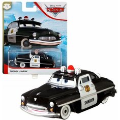 Машинка Cars Герои мультфильмов коллекционная Sheriff HMY71 Mattel