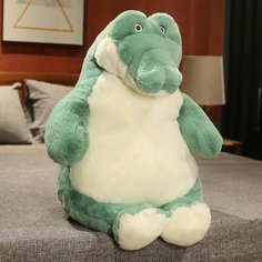Мягкая игрушка Милая подушка-обнимашка Крокодил. 55 см. Добрые Игрушки