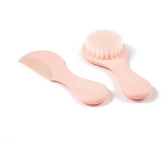 IBRICO / Набор детская расческа и массажная щёточка для волос от 0 месяцев.