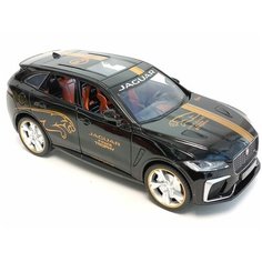 Машинка Jaguar E-Pace металлическая 1:24, свет, звук , открывается люк, складываются зеркала MSN Trading Limited