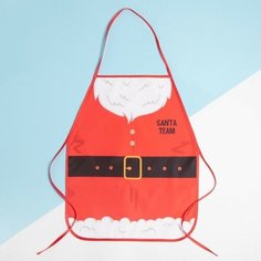 Этель Фартук детский для творчества Этель "Santa", 49 х 39 см, 100% полиэстер