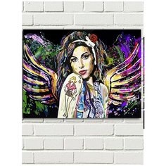 Картина по номерам Музыка Эми Уайнхаус - 8367 Г 30x40