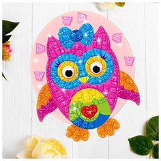 Мозаика стикерная форменная Совушка. Набор для творчества Школа талантов