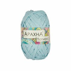 Пряжа ARACHNA "Papyrus" 100% целлюлоза 10 шт. х40г 50м №05 голубой
