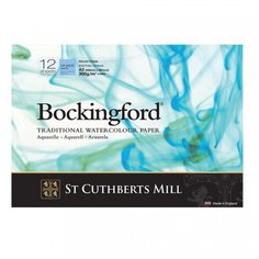 St. Cuthberts Mill Склейка для акварели "Bockingford", белая, Fin \ Cold Pressed, 300г/м2, A3, 12л sela25 Canson
