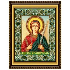 Набор для вышивания RK LARKES "Ангел Хранитель", 21,5х17 см