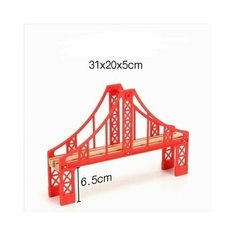 Мост пластиковый с подъемными рельсами для железной дороги Iekool