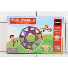 Конструктор магнитный 12 дет. Magic Magnetic