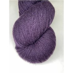 Пряжа для вязания шерсть 8/2 Dark Lila 220-230 г. Нет бренда