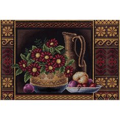 Набор для вышивания нитками "PANNA" N-1706 "Цветы для Афродиты" 43.5 х 30 см