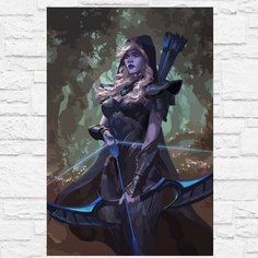 Картина по номерам на холсте игра dota 2 - 12353 В 60x40