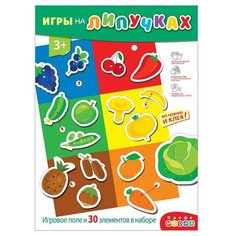 Настольная игра Дрофа-Медиа Овощи Фрукты (на пластике с липучками) 4249
