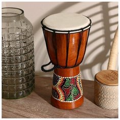 Музыкальный инструмент Барабан Джембе 16х16х29,5 см Noname