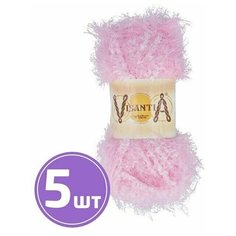 Пряжа VISANTIA KUZU (02), светло-розовый, 5 шт. по 100 г