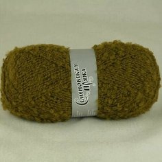 Пряжа Семеновская пряжа Curly (1437), зеленый янтарь 5 шт. по 100 г
