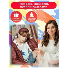 Картина по номерам Музыка BTS Чонгук - 6036 В 60x40