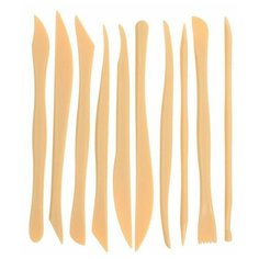 Набор инструментов для лепки, пластик, 10 предметов Calligrata