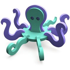 Конструктор 3D El`BascoToys "Осьминог" , 09-016 Elbasco