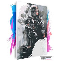 Картина по номерам на холсте Tom Clancys Rainbow Six Siege - Тачанка, 70 х 100 см Красиво Красим