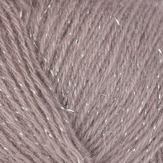 Пряжа "Angora Gold Simli" 75% акрил, 20% шерсть, 5% металлик 500м/100гр (163 серая роза) Alize