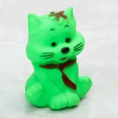 Игрушка для игры в ванне «Котик», с пищалкой, цвет микс Нет бренда