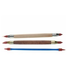 Набор резиновых кистей, 3 штуки, двусторонние Noname