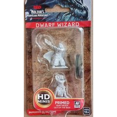 Набор из 2 фигурок для настольных игр. "Гном (Дворф) женщина Волшебник, Dwarf". ДнД / Dungeons & Dragons Нет бренда