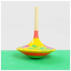 Каталка-волчок, с росписью Rn Toys