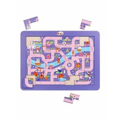 Пазл деревянный "Сказочный лабиринт" Mapacha