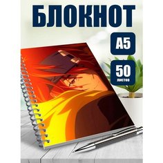Блокнот А5 аниме Скейт: бесконечность