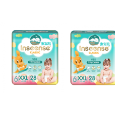 Подгузники-трусики Inseense Classic V5S XXL (+15 кг), 56 шт
