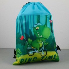 Сумка для обуви Dinotime, нетканное полотно, размер 41х31 см Art Fox