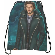 Мешок - сумка для обуви Kлуб Poмaнтики: Гpeшный Лoндoн № 10 Bugrikshop