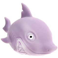 Мялка «Акула» с пастой, цвета микс No Brand