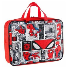 Папка с ручками А4, 35х27х10 см, текстиль, Человек-паук Marvel