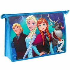 Папка для труда А4, на молнии, пластик, Холодное сердце Disney