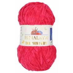 Пряжа Himalaya Dolphin baby малиновый (80314), 100%полиэстер, 120м, 100г, 3шт