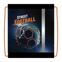 Мешок для обуви 460 360 СДС-33 элит, светоотр полоса, вставка сетка, мал Крутой мяч Нет бренда