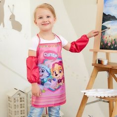 Фартук с нарукавниками детский PAW PATROL «Скай и Эверест», 49х39 см ТероПром