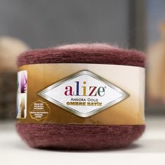 Пряжа "Angora Gold ombre batik" 20% шерсть, 80% акрил 825м/150гр (7295 принт) Alize