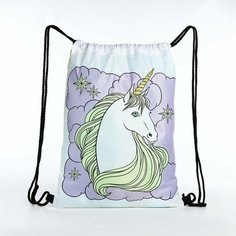 Мешок для обуви на шнурке, цвет белый Top Market