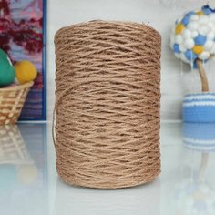 Пряжа Прочее Кавандоли XL, коричневый - 04, 100% джут, 1 моток, 250 г, 450 м. Малик